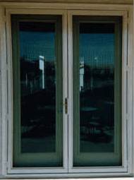 Two-door clearvision security doors melbourne