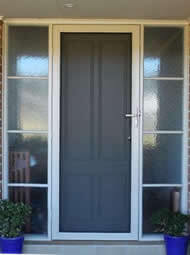 Security Doors Melbourne supplier clear vision stainless steel mesh