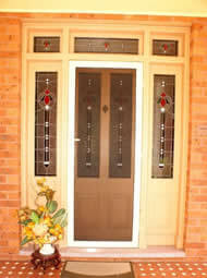 ClearVision Mesh Security Doors Melbourne 