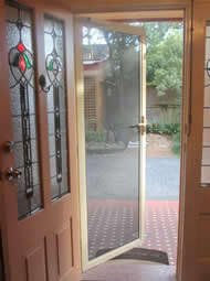 Marine Grade Steel Mesh Security Doors Melbourne