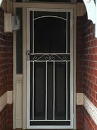 Fully Installed Steel Security Door